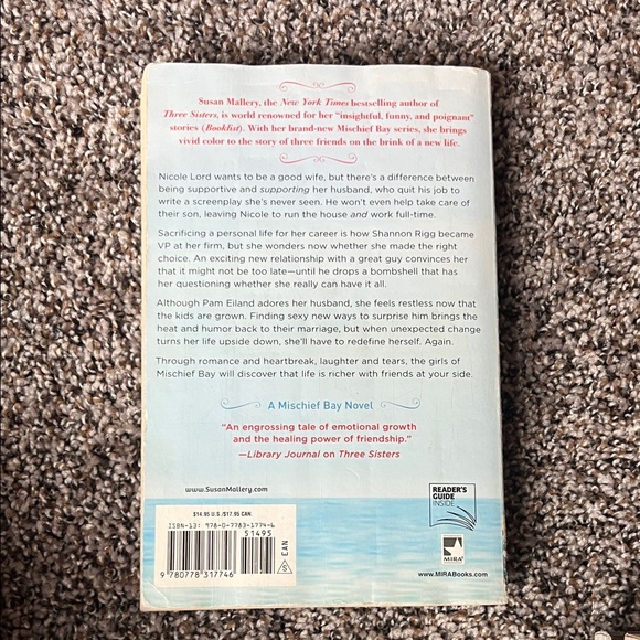 The Girls of Mischief Bay by Susan Mallery Book - Picture 2 of 3